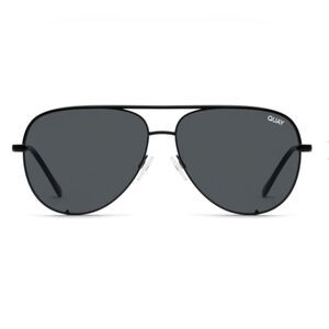 Quay NWT High Key mini polarized Black Smoke Sunglasses